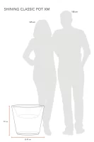 8 Seasons Design Dekoleuchte Shining Classic Pot XM