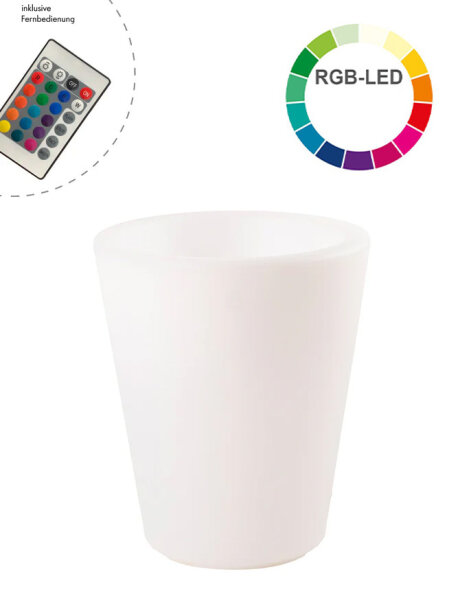 8 Seasons Design Dekoleuchte Shining Classic Pot S RGB