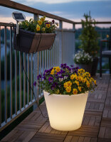 8 Seasons Design Dekoleuchte Shining Classic Pot XM Solar