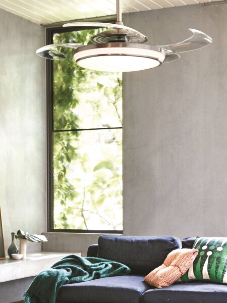 Deckenventilator Fanaway EVO 1 Brushed Chrome