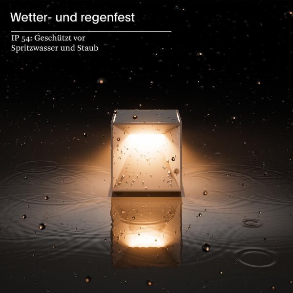 Sigor Nutalis mini dünenbeige Akku-Tischleuchte