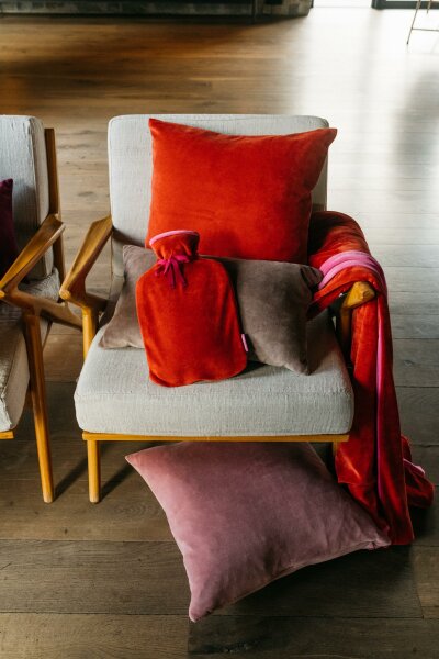 Twins Wärmflasche cinnamon von farbenfreunde