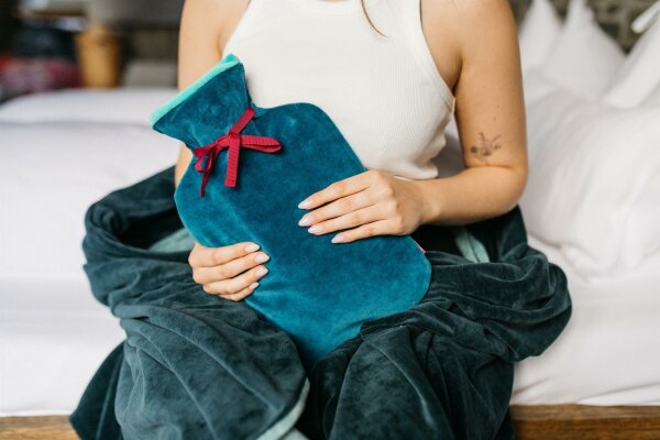 Twins Wärmflasche smaragd von farbenfreunde