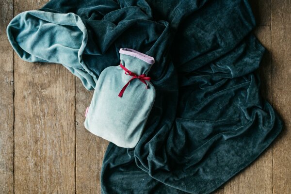 Twins Wärmflasche smaragd von farbenfreunde