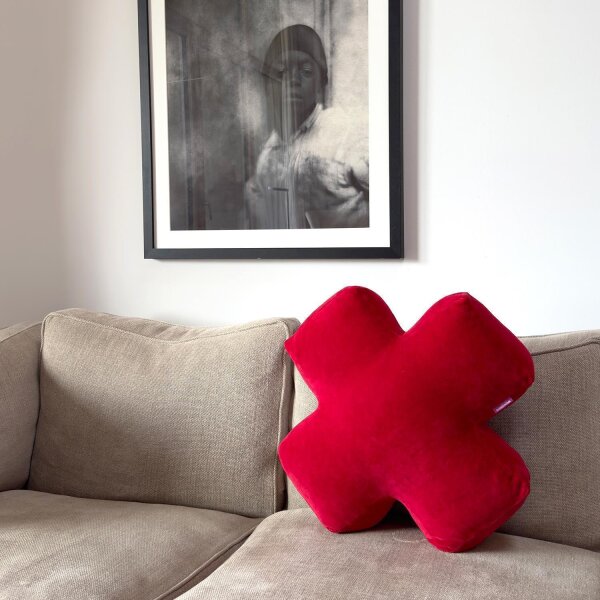 Kissen Kreuz komplett plum cake von farbenfreunde