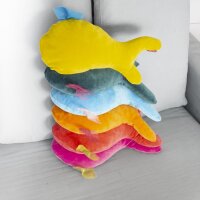 Mr. Fish Kissen by Trouble Away curry von farbenfreunde