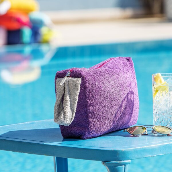 Fresh Frottee Beauty Bag ice rose von farbenfreunde