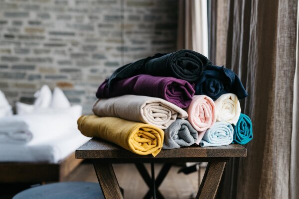 Vi Cotton All Day Tuch eucalyptus grey von farbenfreunde