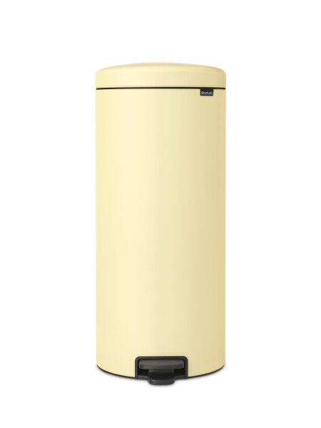 Brabantia NewIcon Treteimer 30 L mit Kunststoffeinsatz in Mellow Yellow
