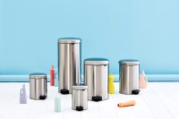 Brabantia NewIcon Treteimer 30 L mit Kunststoffeinsatz in Mellow Yellow
