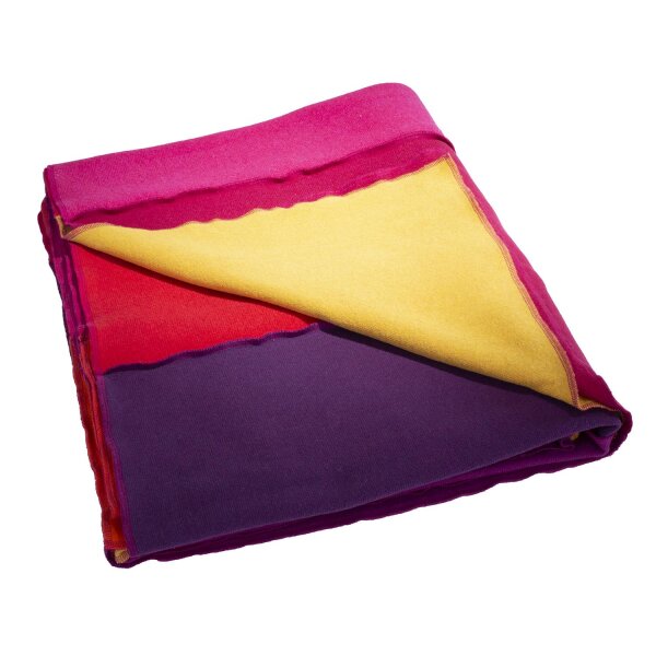 Vi Cotton Patchworkdecke Shades of red von farbenfreunde