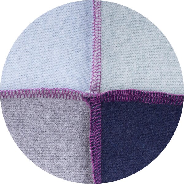 Vi Cotton Patchworkdecke In the blue von farbenfreunde