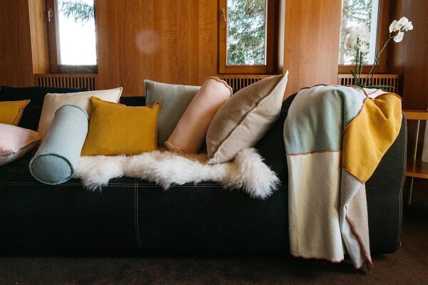 Vi Cotton Patchworkdecke In the blue von farbenfreunde