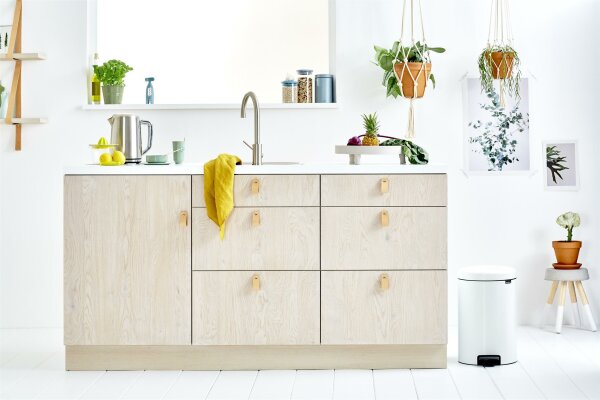 Brabantia NewIcon Treteimer 20 L mit Zinkeinsatz