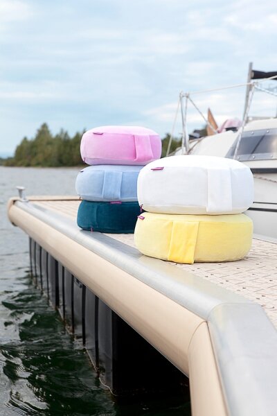 Yogakissen komplett Dinkel-Spelz karibik von farbenfreunde