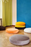 Stegkissen rund komplett opal von farbenfreunde