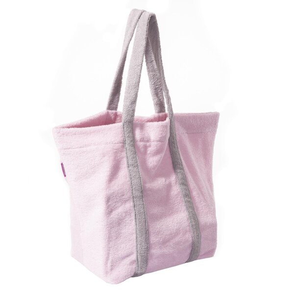 FRESH Frottee Beach Bag ice rose von farbenfreunde