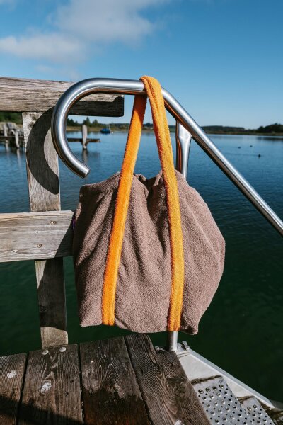 FRESH Frottee Beach Bag pine von farbenfreunde