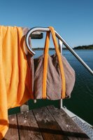 FRESH Frottee Beach Bag amber wood von farbenfreunde