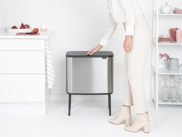 Brabantia Bo Touch Bin 3 x 11 L in 9 Farben erhältlich