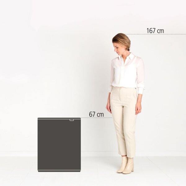 Brabantia Bo Touch Bin 60 L in 7 Farben erhältlich