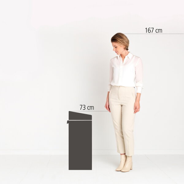 Brabantia Touch Bin New 40 L in 9 Farben erhältlich
