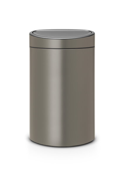 Brabantia Touch Bin New Recycle 10 + 23 L Platinum