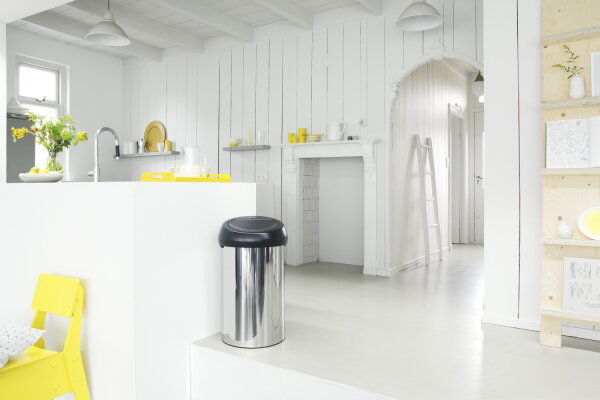 Brabantia Touch Bin 60 L Matt Steel Fingerprint Proof