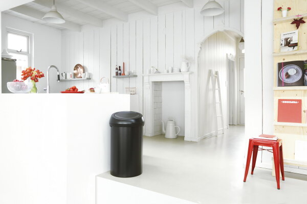 Brabantia Touch Bin 60 L Matt Steel Fingerprint Proof