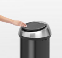 Brabantia Touch Bin 60 L Matt Steel Fingerprint Proof