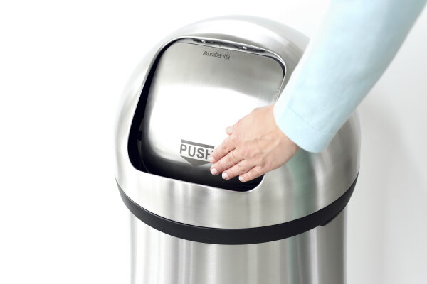 Brabantia Push Bin 60 L in 2 Farben erhältlich