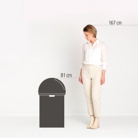 Brabantia Push Bin 60 L in 2 Farben erhältlich