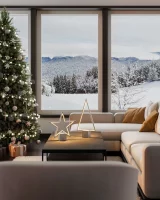 Sompex LED Akku-Tischleuchte Pine 2.0 silber 47cm