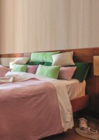 Kissen TOHUWABOHU 40x100cm von farbenfreunde fuchsia