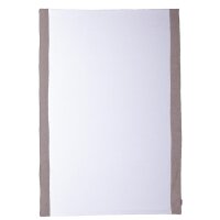 Fresh Luxury Beach Plaid 132x180cm weiß/auster von farbenfreunde