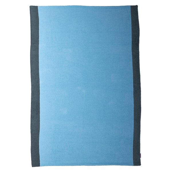 Fresh Luxury Beach Plaid 105x150cm karibik/pine von farbenfreunde
