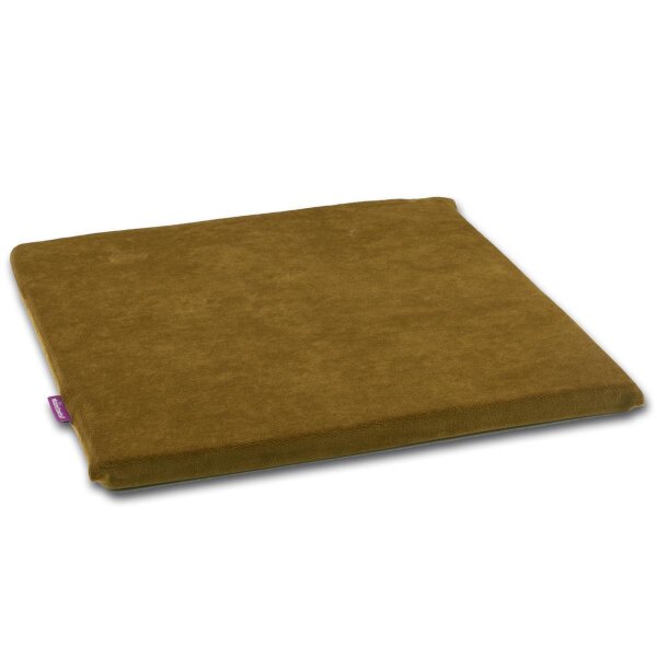 Stuhlkissen 40x40cm Nickystoff von farbenfreunde croco green