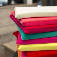 Stuhlkissen 40x40cm Nickystoff von farbenfreunde croco green