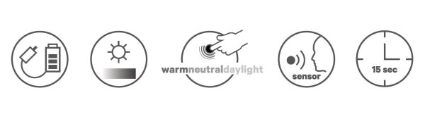 Decor Walther JUST LOOK PLUS WD 7X Wandkosmetikspiegel chrom