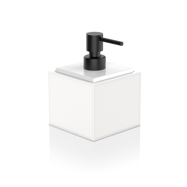 Decor Walther BROWNIE SSP Seifenspender - Lederimitat weiß