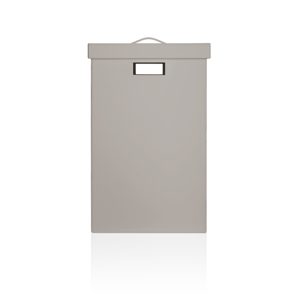 Decor Walther BROWNIE WB Wäschebehälter mit Deckel Taupe