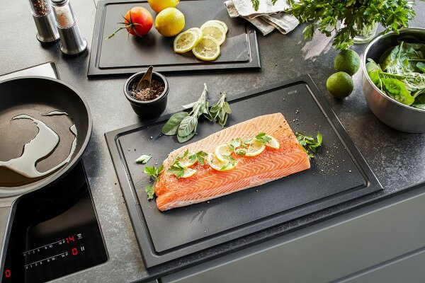 Gefu Schneidebrett SLIZE groß mit Saftrille