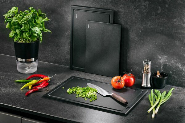 Gefu Schneidebrett SLIZE groß mit Saftrille