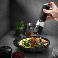 Gefu 2er Set Salz- oder Pfeffermühle SPEZIA elektrisch