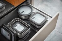 Gefu Frischhaltedosen 2er Set PROVIDO rund 1000ml