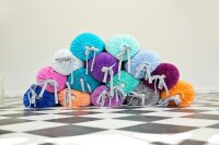 BIG ROLL Yoga Bolster komplett pink peach von farbenfreunde