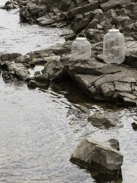 blomus Mobile LED Leuchte -LITO- Farbe Silk Gray Size L