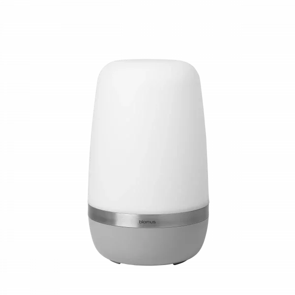 blomus LED Outdoor Leuchte -SPIRIT- Platinum Gray Size L