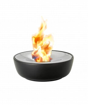 blomus Gelfeuerstelle -FUOCO- aus poliertem Edelstahl Ø 32 cm