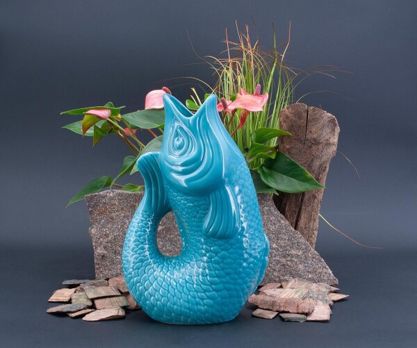 Monsieur Carafon Fisch Vase S Sandstone 1,2 LITER